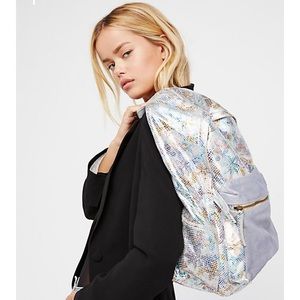 Free people genuine leather backpack